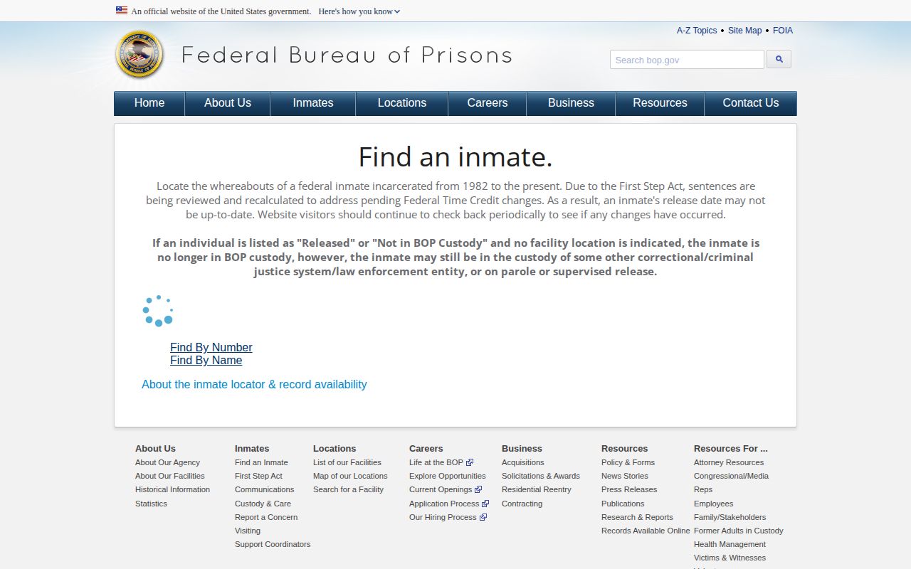 Federal locator for Caddo County release record checks